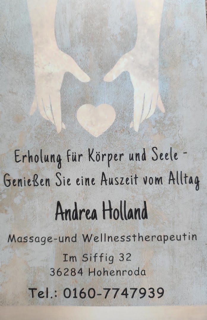 Massage - und Wellnesstherapeutin Andrea Holland · Fotos 4